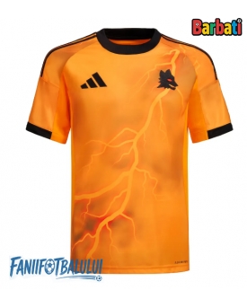 AS Roma Tricou Fotbal Replică 2025-26 Barbati Deplasare